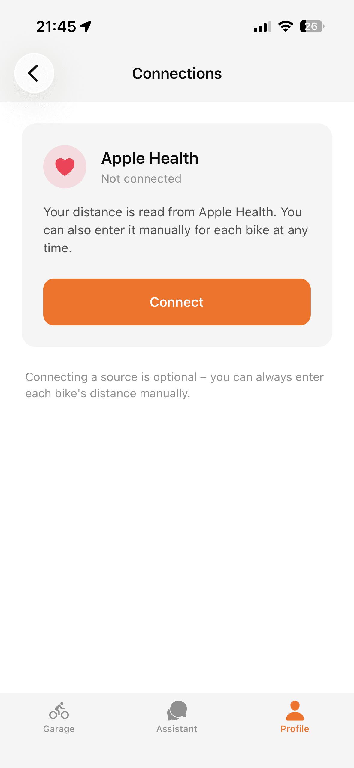 Mileage from Apple Health, automatically